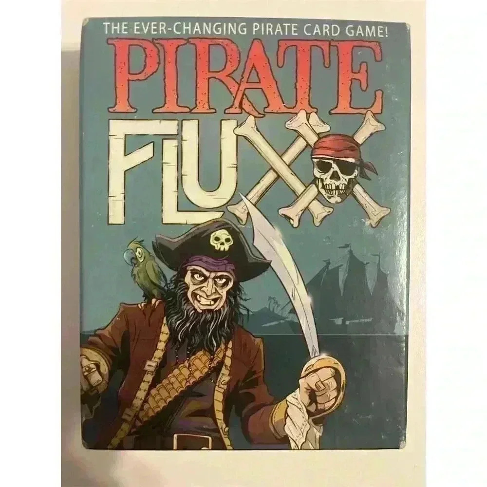 Looney Labs Pirate Fluxx & Martian Fluxx Card Games Fantasy Theme 2-6 Players